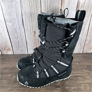 Vasque Lost 40 Wool Insulated Vibram Winter Boots Women's Sz 6 M Black (NWT)